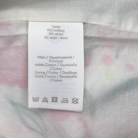 Boden White Printed Side Pockets A-Line Women’s Skirt - 8 - Picture 8 of 15